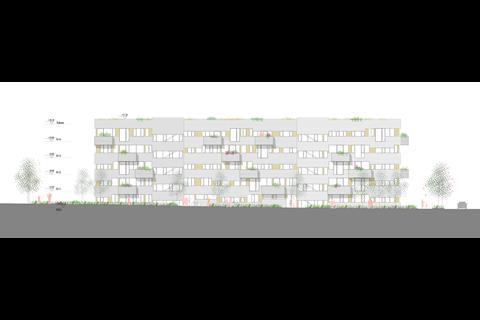 Luxembourg - winning AZPML design - elevation